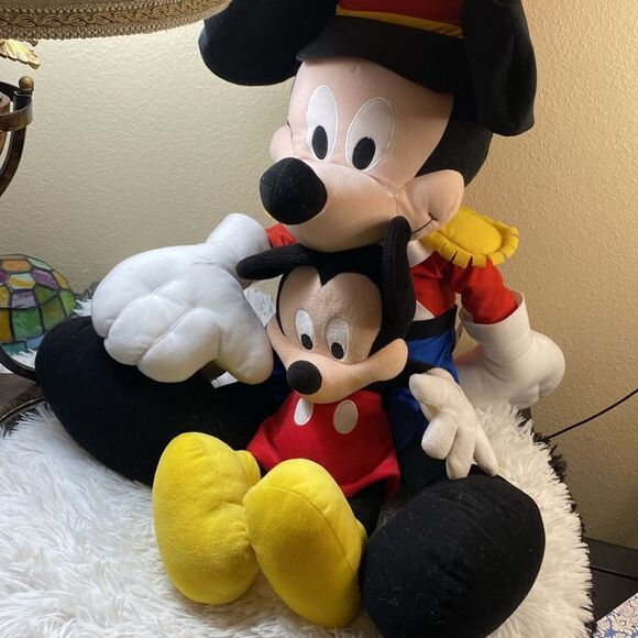 2002 Nutcracker GIANT Mickey Mouse 30” Plush & 16 Inch Mickey - Picture 1 of 16
